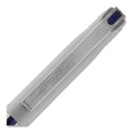 Pens | uni-ball 1734904 VISION Fine 0.7 mm Stick Needle Roller Ball Pen - Blue Ink Gray/Clear/Blue Barrel (1-Dozen) image number 3