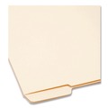File Folders | Smead 24130 0.75 in. Expansion End Tab File Folder - Manila/Letter Size (100/Box) image number 1