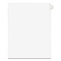 Just Launched | Avery 11911 Avery-Style 11 in. x 8.5 in. '1-ft Label Legal Exhibit Side Tab Divider - White (25/Pack) image number 1