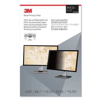 PRODUCTS | 3M PF213C3B Frameless Blackout Privacy Filter for 21.3 in. Flat Panel Monitor
