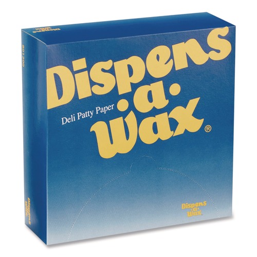Food Wraps | Dixie 801200 Dispens-A-Wax Waxed Deli Patty Paper 6 x 6 1000/Box 10 Boxes/Carton image number 0