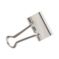 Binding Spines & Combs | U Brands 3604U06-24 Binder Clips - Silver/Medium (72/Pack) image number 0