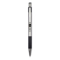 Pens | Zebra 27110 F-301 Fine 0.7 millimeter Retractable Ballpoint Pen - Black Ink/Stainless Steel/Black Barrel (1-Dozen) image number 1
