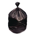 Trash Bags | Heritage Z6640VK R01 High-Density Waste Can Liners 33 gal 16 mic 33 x 40 Black Roll (250/Carton) image number 0