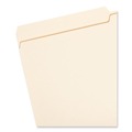 File Folders | Smead 15320 0.75 in. Expansion Assorted 1/2-Cut Tabs Legal Size File Folders - Manila (100/Box) image number 1