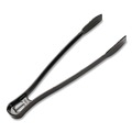 Tabletop and Serveware | WNA WNA A7TSBL 9 in. Plastic Tongs - Black (48/Carton) image number 3