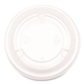 Cups and Lids | Boardwalk BWKPRTLID4 Lids for 3.25 oz. to 5.5 oz. Souffle/Portion Cups - Clear (2500/Carton) image number 1