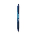 Just Launched | BIC SCSM11 BLU Soft Feel 1 mm Medium Ballpoint Pen - Blue Ink/Blue Barrel (1-Dozen) image number 1