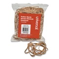 Rubber Bands | Universal UNV00454 4 oz. Box  Size 54 (Assorted )Rubber Bands - Beige (1 Pack) image number 0