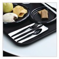 Cutlery | Boardwalk BWKKNIHWPPBIW Heavyweight Wrapped Polypropylene Knife - Black (1000/Carton) image number 6