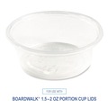 Food Trays, Containers, and Lids | Boardwalk BWKPRTN15TS 1.5 oz Plastic Souffle/Portion Cups - Translucent (2500/Carton) image number 6