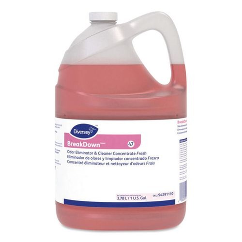 Odor Control | Diversey Care 94291110 1 gal. Bottle Breakdown Liquid Odor Eliminator - Fresh Scent (4/Carton) image number 0