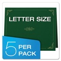 Frames | Oxford 29900605BGD 11.25 x 8.75 Certificate Holder - Green (5/Pack) image number 5
