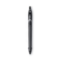 Pens | BIC RGLCG11-BK Medium 0.7 mm Gel-ocity Quick Dry Retractable Gel Pen - Black Ink, Black Barrel (1-Dozen) image number 2