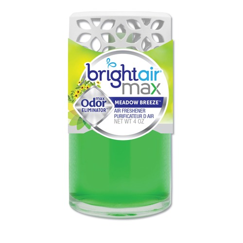Odor Control | BRIGHT Air 900441 4 oz. Max Scented Oil Air Freshener - Meadow Breeze (6/Carton) image number 0