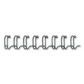 Binding Spines & Combs | Fellowes Mfg Co. 52539 0.25 in. Diameter 35 Sheet Capacity Wire Bindings - Black (25/Pack) image number 4