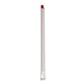 Cutlery | Boardwalk BWKGSTW775RD 7.75 in. Wrapped Giant Polypropylene Straws - Red (7200/Carton) image number 2