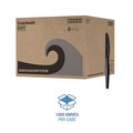 Cutlery | Boardwalk BWKKNIHWPPBIW Heavyweight Wrapped Polypropylene Knife - Black (1000/Carton) image number 3