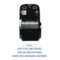 Paper & Dispensers | Boardwalk T7470BKBW 13.25 in. x 10.25 in. x 16.25 in. Hands Free Mechanical Towel Dispenser - Black image number 7