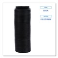 Cups and Lids | Boardwalk BWKHOTBL8 Plastic Hot Cup Lids for 8 oz. Hot Cups - Black (1000/Carton) image number 6