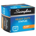 Staples | Swingline S7079392E 0.5 in. Leg 0.5 in. Crown Steel S.F. 39 Heavy-Duty Staples (5/Box) image number 1