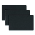 File Folders | Smead 81132 8.5 in. x 14 in. 3 in. Capacity Two-Piece Prong Fastener Premium Pressboard Report Cover - Black image number 0