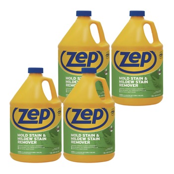 Zep Commercial ZUMILDEW128 1 gal. Mold Stain and Mildew Stain Remover (4/Carton)