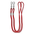 Label & Badge Holders | Champion Sports 126ASST 20 in. Long Metal J-Hook Fastener Lanyard - Assorted Colors (1-Dozen) image number 3