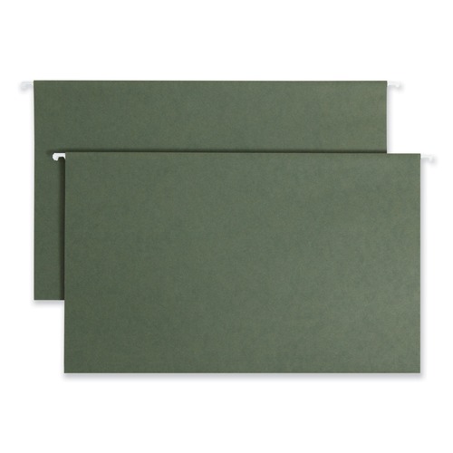 File Folders | Smead 64110 Hanging Folders - Standard Green/Legal Size (25/Box) image number 0