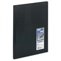 Notebooks & Pads | Blueline A10.81 75-Sheet 10.75 in. x 8.5 in. 1-Subject Medium/College Rule Executive Notebook with Ribbon Bookmark - Black Cover image number 0