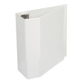 Binders | Universal UNV20994 4 in. Capacity 11 in. x 8.5 in. 3-Slant-Ring View Binder - White image number 1