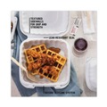 Food Trays, Containers, and Lids | Pactiv Corp. YCN808010000 8.31 in. x 8.35 in. x 3.1 in. EarthChoice SmartLock Plastic Microwavable MFPP Hinged Lid Container - White (200/Carton) image number 7