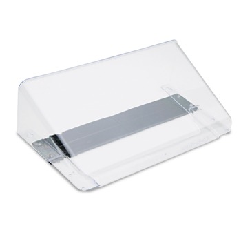 JUST LAUNCHED | Deflecto 73101 13 in. x 4 in. x 7 in. Magnetic DocuPocket Wall File - Letter Size, Clear