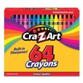 Arts & Crafts Supplies | Cra-Z-Art 10202WM16 Crayons - Assorted Colors (64/Pack) image number 0