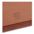 File Folders | Smead 73230 3.5 in. Expansion SuperTab Pockets - Letter Size/Redrope (25/Box) image number 3