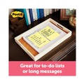Back to School Sale | Post-it Notes 660 4 in. x 6 in. Note Ruled Original Pads - Canary Yellow (12 Pads/Pack) image number 2