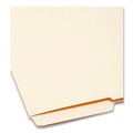 File Folders | Smead 24128 0.75 in. Expansion 9 in. High Front Heavyweight End Tab Folders - Manila/Letter Size (100/Box) image number 2