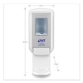 Hand Sanitizers | PURELL 5121-01 CS4 6.12 in. x 4.48 in. x 10.81 in. 1,200 mL Hand Sanitizer Dispenser - White (1/Carton) image number 4