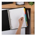 Dividers & Tabs | Avery 11405 Index Maker 11 in. x 8.5 in. 12-Tab Traditional Color Print and Apply Clear Label Dividers - Assorted (5/Pack) image number 6