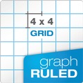 Notebooks & Pads | TOPS 35041 Cross-Section Quadrille Rule (4 sq-in. / 1 sq-in.) 8.5 in. x 11 in. Cross Section Pads (50 Sheets/Pad) image number 1