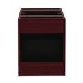Office Carts & Stands | Alera ALEVA552222MY 15.63 in. x 20.5 in. x 19.25 in. Valencia Series 2-Drawer Hanging File Pedestal - Mahogany image number 3
