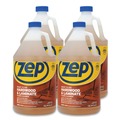 Cleaning & Janitorial Supplies | Zep Commercial ZUHLF128 1 gal. Hardwood and Laminate Cleaner - Fresh Scent (4/Carton) image number 0