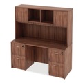 Office Desks & Workstations | Alera ALEVA256024WA 59.13 in. x 23.63 in. x 29.5 in. Valencia Series Credenza Shell - Modern Walnut image number 5