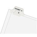 Dividers & Tabs | Avery 01074 10-Tab '74-ft Label 11 in. x 8.5 in. Preprinted Legal Exhibit Side Tab Index Dividers - White (25-Piece/Pack) image number 5