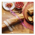 Food Service | Hefty R83812 14.38 in. x 9 in. Slider Food Storage Bags - Clear/Jumbo (12/Box) image number 3