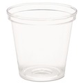  | WNA WNA P10 1 oz. Comet Plastic Portion/Shot Glass - Clear (50/Pack, 50 Packs/Carton) image number 1
