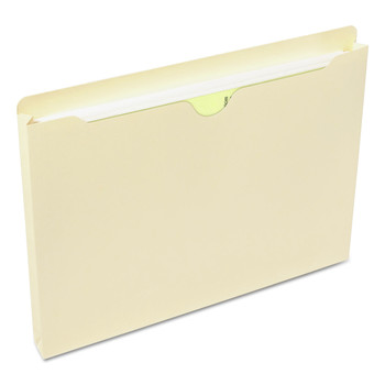 Smead 75439 Manila File Jackets, 1-Ply Straight Tab, Letter Size, Manila, 50/box