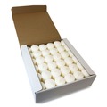 Breakroom Supplies | Sterno 40104 10 Hour Burn 1.46 in. x 1.33 in. Food Warmer Votive Candles - White (288/Carton) image number 2