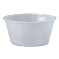 Cups and Lids | Dart P325N 3.25 oz. Polystyrene Portion Cups - Translucent (2500/Carton) image number 2
