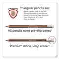 Pencils | Maped Helix 854721ZT Black'Peps Jumbo Triangular Pencils - Black Lead/Orange/Black Barrel (1-Dozen) image number 2